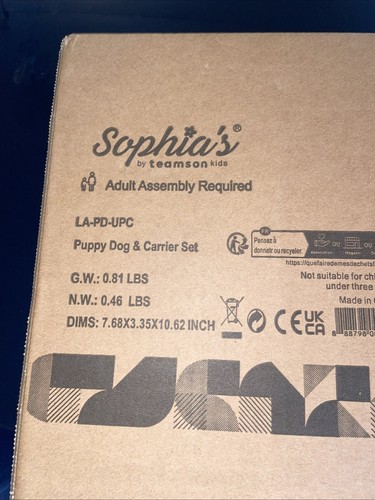 Puppenkleidung 18 Zoll Welpen Plüsch Zubehör Sophias Größe für 18 Zoll AG Puppen - Bild 4 von 4
