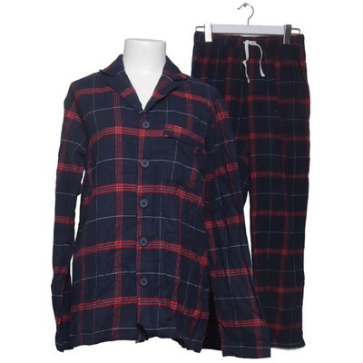 Åhléns, Pyjama, Größe: S, Baumwolle, Blau/Rot/Weiß, Karo, Flanell #7rU