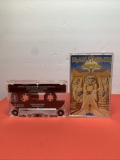 Iron Maiden Powerslave Classic Cassette Tape with Original Case  Sleeve