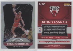 2015-16 Panini Prizm Silver Prizm Dennis Rodman #245 HOF