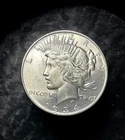 1934-D SILVER Peace Dollar Uncirculated GEM BU+