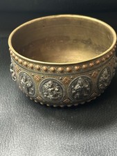 Antique Indian Bronze Puja Bowl (c.1900)