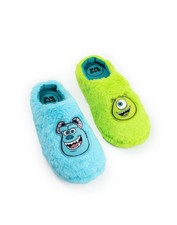 Disney Monster Inc Multicoloured Sully & Mike Mule Slippers Womens