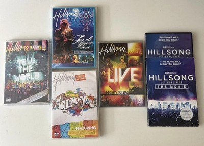 Hillsong Kids Lot Of 5 DVD Tell The Word/Follow You/Live/Movie/All You Done- OOP