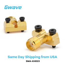 SMA Female Connector End Launch for PCB, DC - 18GHz