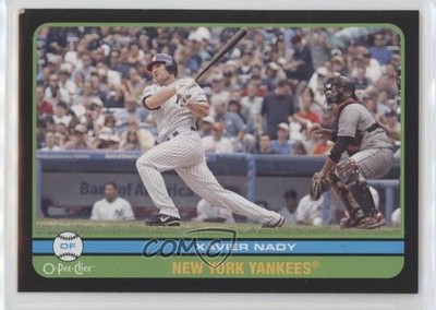 2009 O-Pee-Chee Black Border Xavier Nady #41 0t2