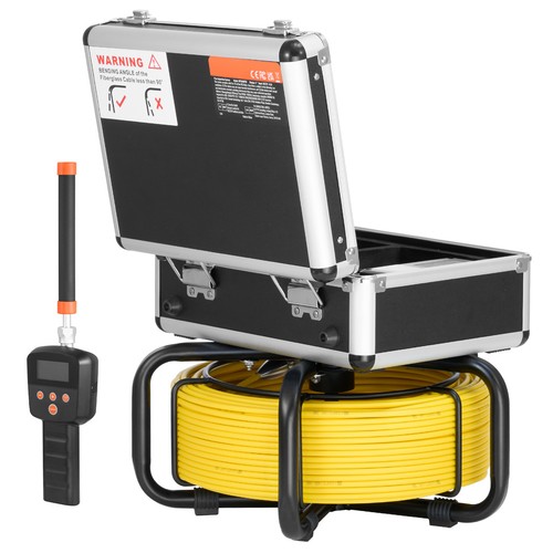 9" Sewer Camera 165ft/50m Self-Leveling Drain Duct Camera with 512Hz Locator - Picture 10 of 12