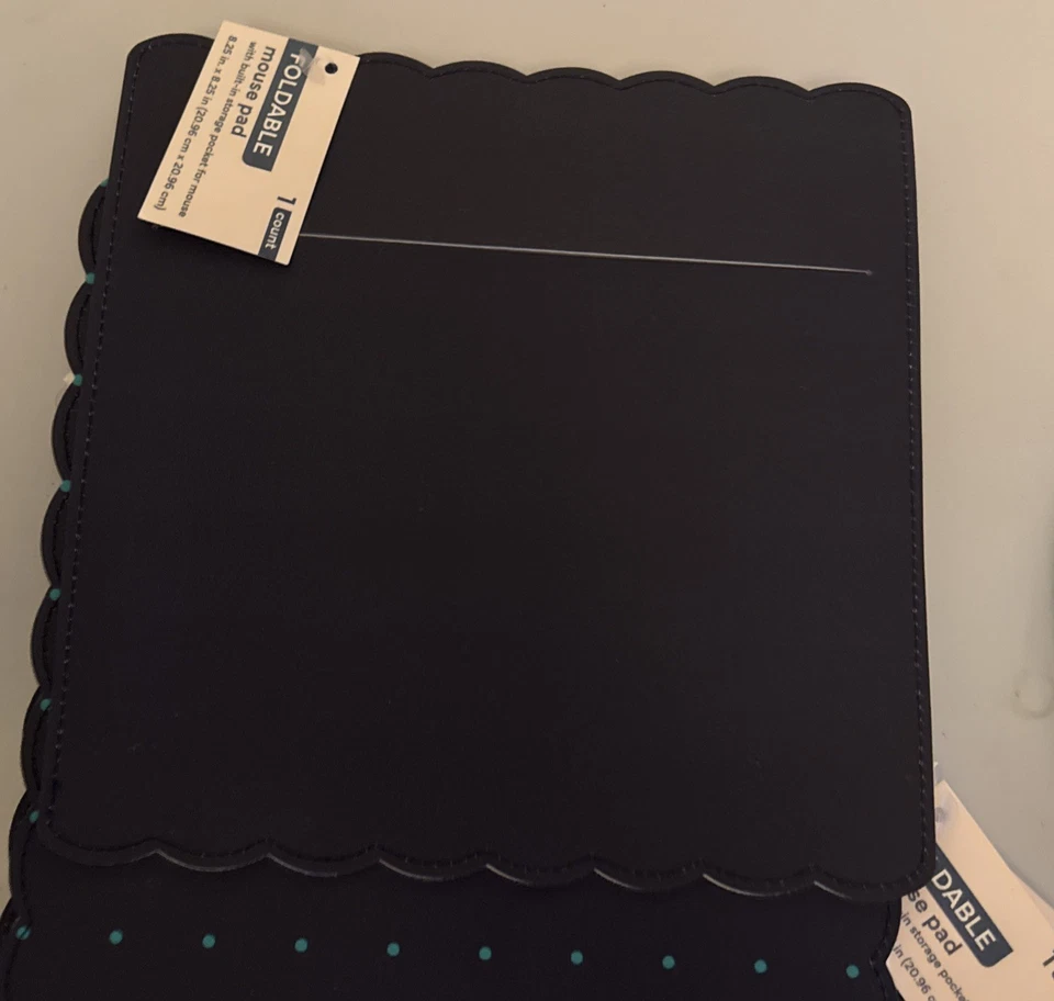 10 NEW Target Bullseye Playground Foldable Mouse Pads With Pocket, Cricut vinyl - Image 2 of 4