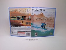 Replacement Case - NO GAME- Sword of the Sea - PS5 Case