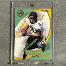2002 Press Pass Power Pick Ashley Lelie Rookie Auto /250 On Card. rookie card picture