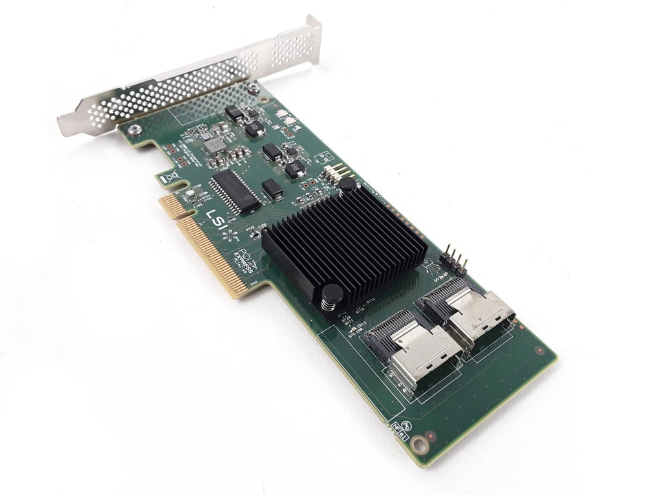 LSI MegaRAID SAS9211-8I 6GB PCIe X8 CONTROLLER RAID SAS/SATA H3-25250-02K - Immagine 4 di 4