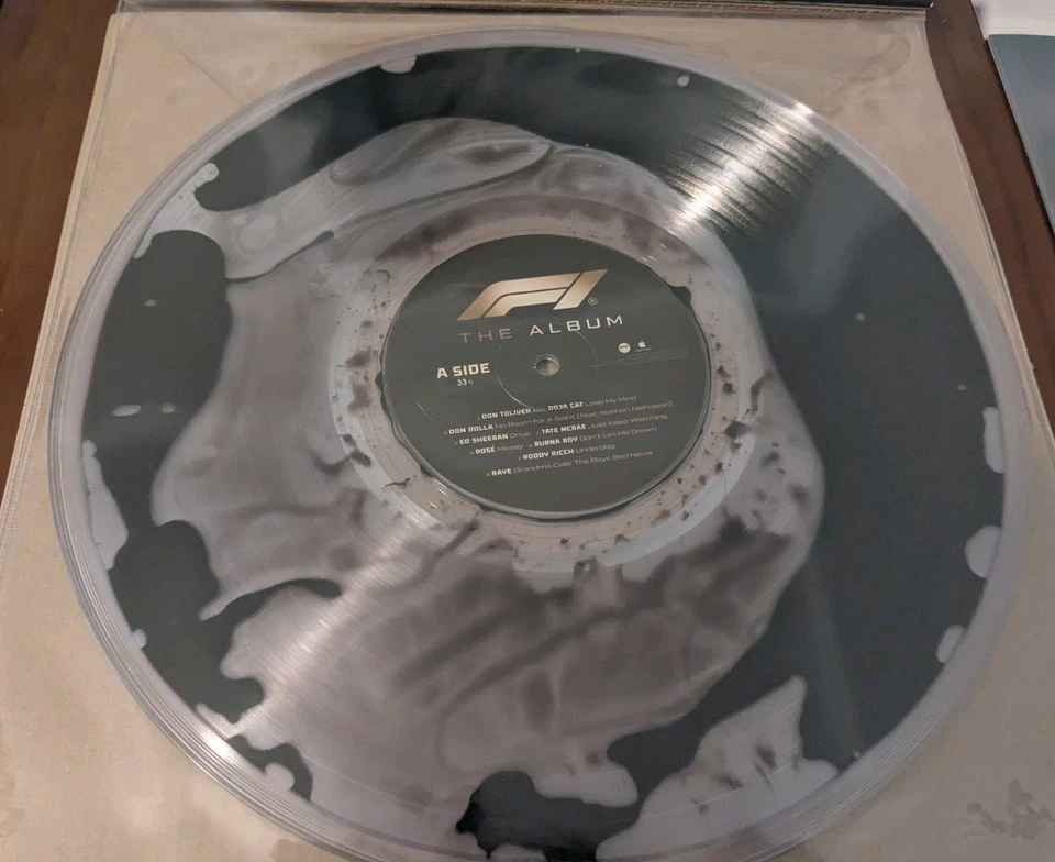 F1 The Album 2025 Oil Filled Vinyl LP Limited Edition-✅ In Hand ✅ Quick Postage - Image 2 of 4