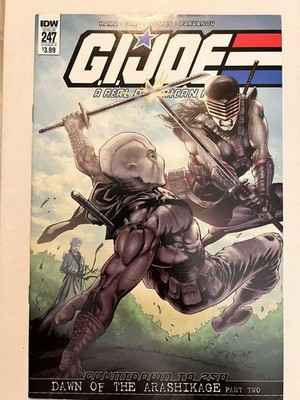 GI Joe #247 2017 ARAH A Real American Hero IDW Larry Hama Netho Diaz Cover A NM
