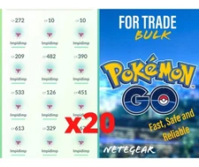 Pokémon Go BULK Impidimp x20 For TRADE 🔥