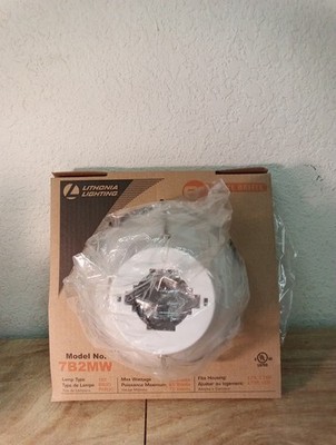 Lithonia Lighting 6'' White Baffle Recessed Light Trim 7B2MW