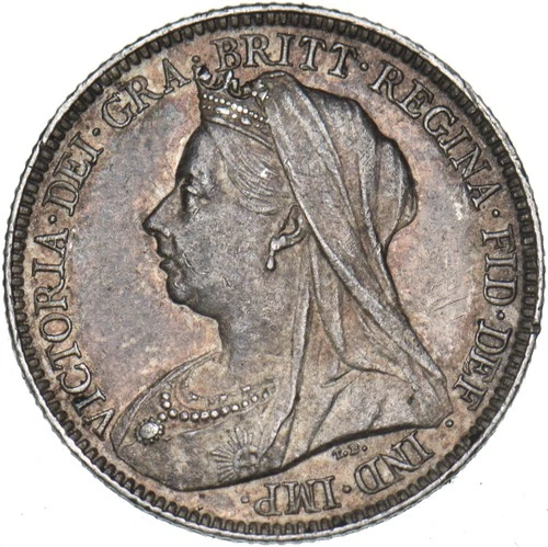 1898 Victoria Sixpence — photo from the most recent tracked eBay sale