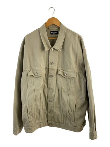 BALENCIAGA giacca denim oversize kaki L usata