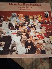 New Vintage 1980's Springbok Hallmark Best Of Friends Bear 500 PC Jigsaw Puzzle