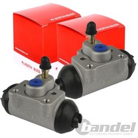 2X Herth+Buss Radbremszylinder Hinten Passend FüR Fiat Fullback Mitsubishi L200