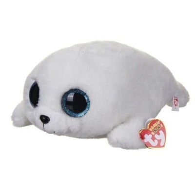 TY Beanie Boo Icy White Seal Medium 37046 9'' LANG ****NEU