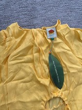 FARM RIO Borogodo Toucan Chiffon Abstract Bird Print Maxi Dress Gown M NEW $315