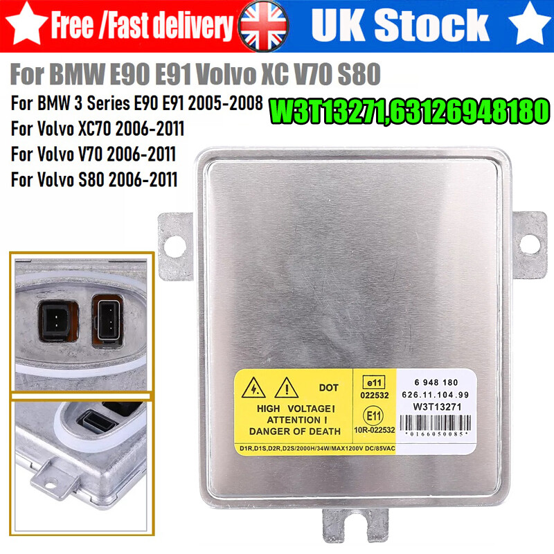 Xenon HID Ballast for Volvo V70 2006 - 2011 W3T13271 Xenon HID Ballast for Volvo V70 2006 - 2011 W3T13271