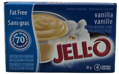 Jell-O Vanilla Fat-free 30 g