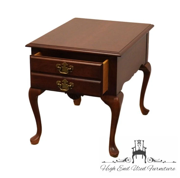 HOOKER FURNITURE Cherry Traditional Style 20" Accent End Table 014-80-113 - Image 4 of 4