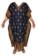 NEW ITEM 100 Cotton Women Maxi Kaftan Long Dress Boho Evening Vintage Lounger