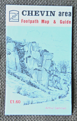 Chevin Area Footpath Map and Guide by Arthur Gemmell (Sheet map, 1995)