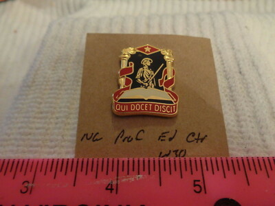 National Guard Professional Education Center W30 Unit Crest, DI, DUI (DRAW#L5)