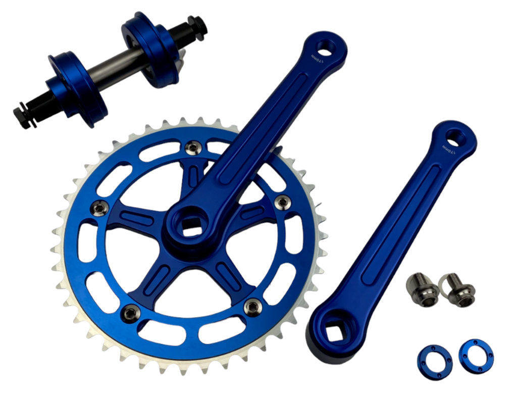 RNC V3 TITANIUM CRANKS RNC BMX SUPERLITE 3pcs CRANKS-165mm 6.0