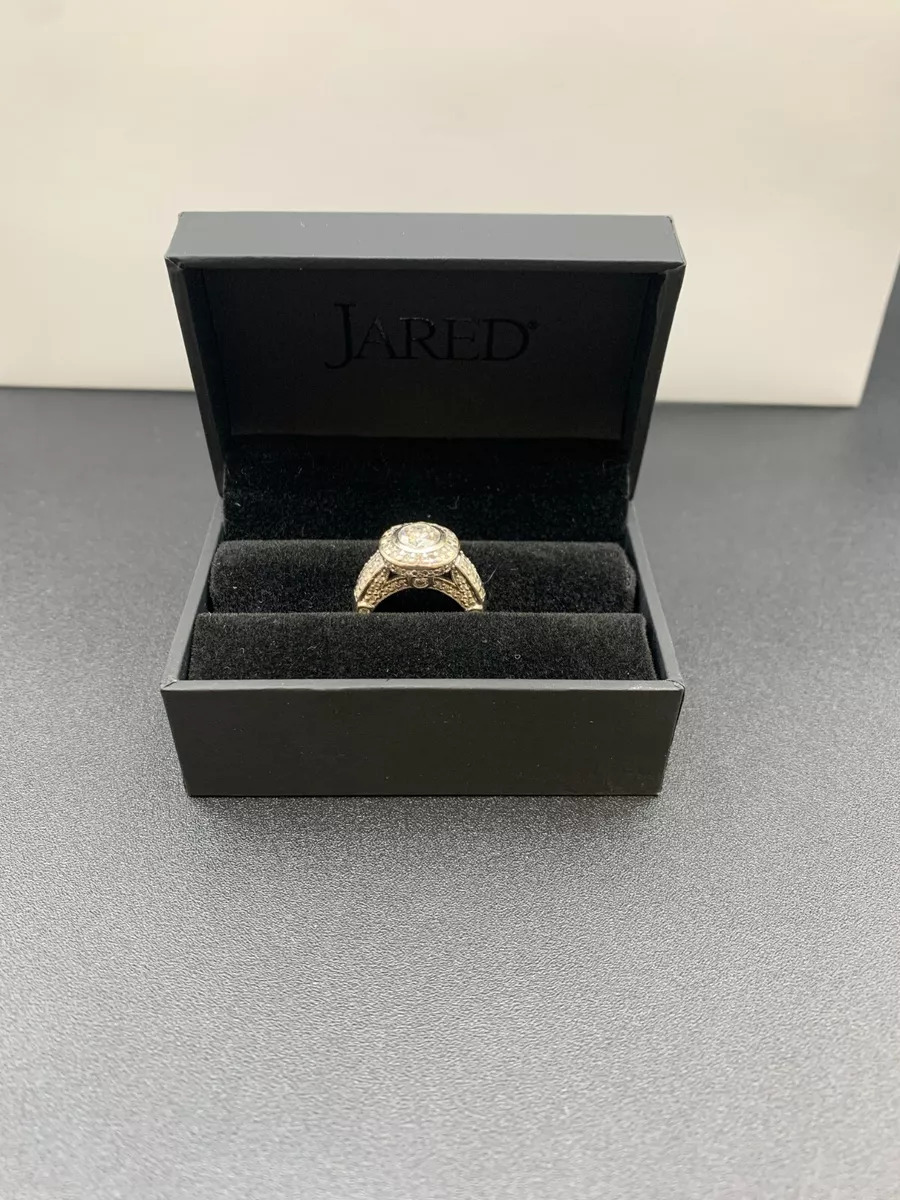 Jared round deals engagement rings