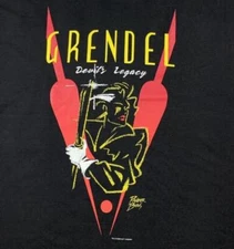 Matt Wagner Grendel Devils Legacy Graphitti T-Shirt Mens XL X-Large VTG 2000 NEW