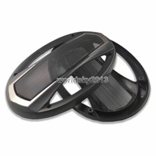 2x For 6x9 Inch Speaker Cover 6"x9" Audio Decorative Circle Metal Mesh Grill 20