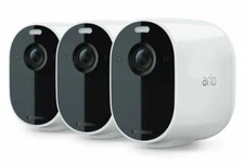 Arlo VMC2330-100NAS Wireless Indoor/Outdoor 3 Spotlight Security Cameras NEW