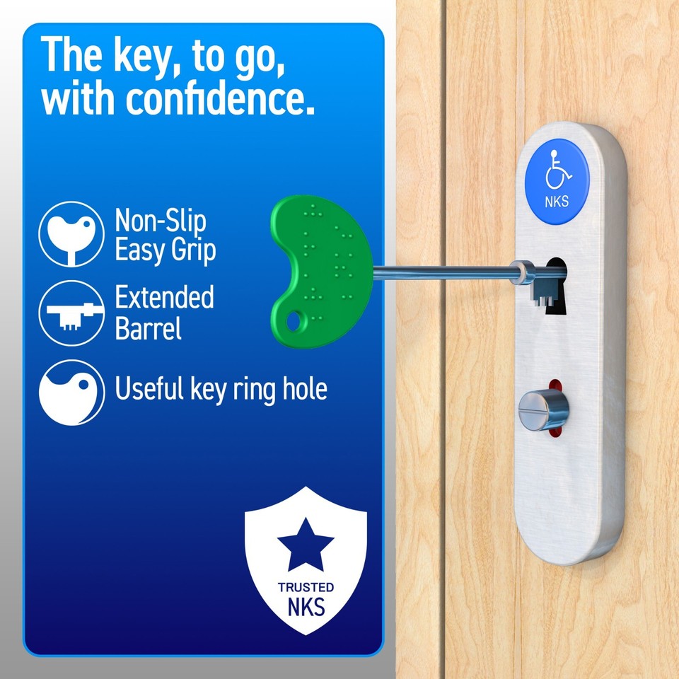 Signalétique En Braille 150 X 150 Mm WC Flèche Gauc - Foto 9