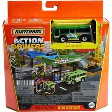 Matchbox Action Drivers Bus Station Playset