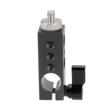 CAMVATE 1/4" Thread Mount to 15mm Single Rod Clamp Adapter fr Camera Light/Mic