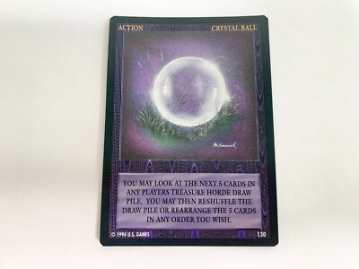 Crystal Ball - Premiere Limited - Wyvern Card # 130