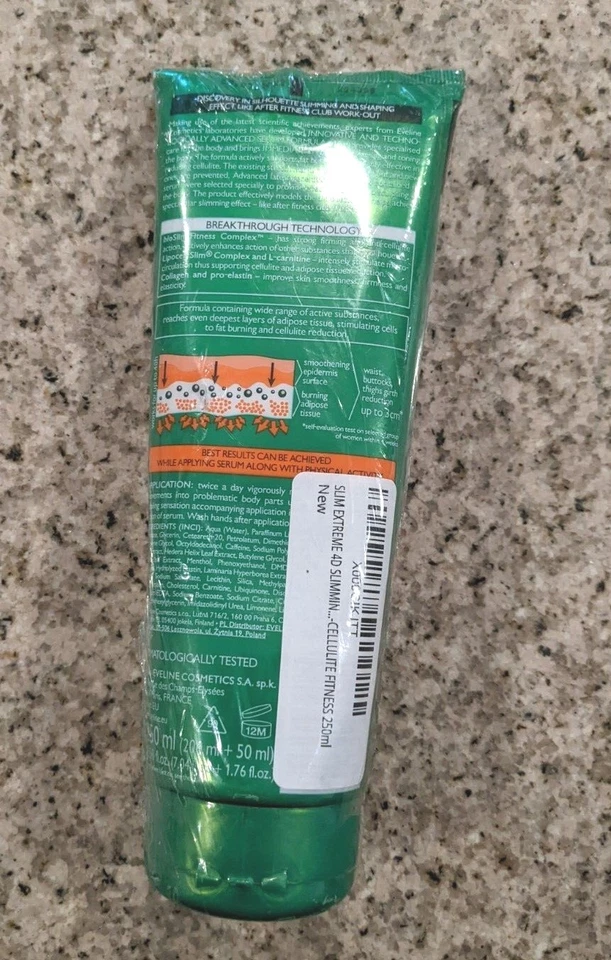 Eveline Slim Extreme 4D  Intensely Slimming And Firming Cellulite Fitness Serum - Image 3 of 4