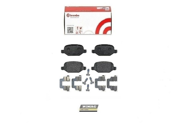 P23064 BremsbeläGe Hinten Brembo Fiat Panda 169 500 Punto Musa Ypsilon-image