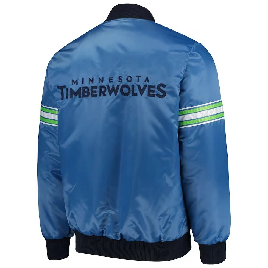 Timberwolves bomber best sale jacket