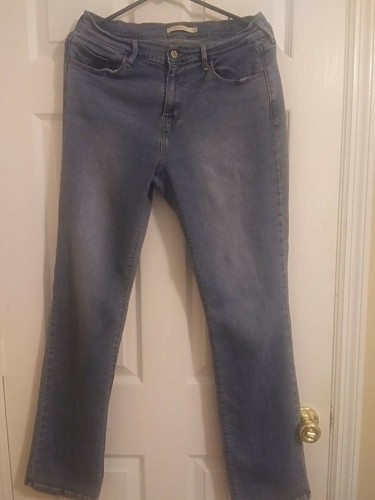 Levis 505 Womens Straight Leg Jeans 
