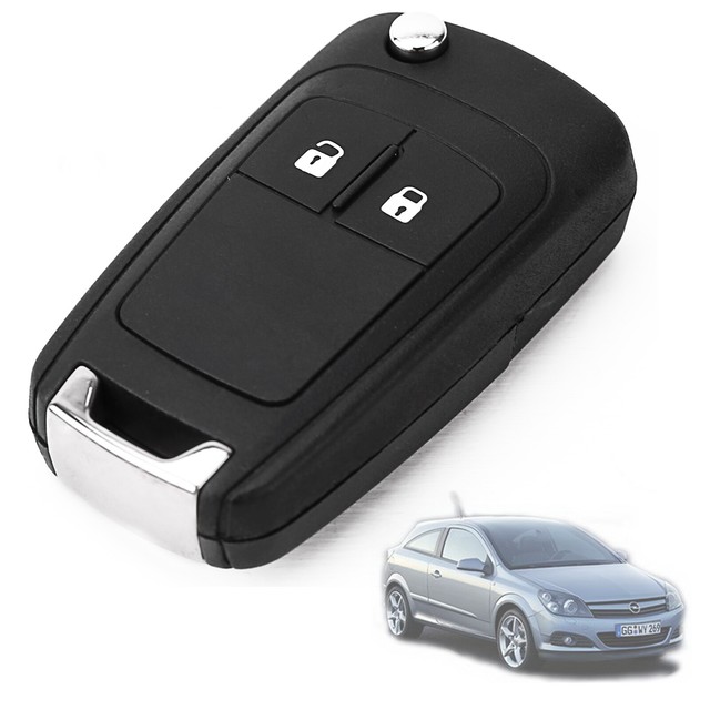 Vauxhall Astra Insignia Replacement Keyless 2 Button Remote Key Fob