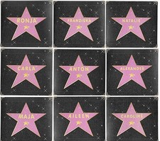 Mousepad "Walk of Fame" mit