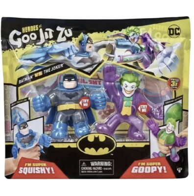 Heroes of Goo Jit Zu DC Heroes Versus Pack Batman VS The Joker NEW