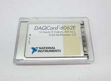 National Instruments NI DAQCard-6062E NI DAQ PCMCIA 12-bit I/O Card
