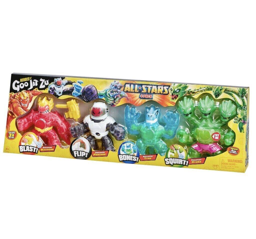 All Stars Blazagon, Pantaro, Tyro & Hydra Action Figure 4-Pack | eBay