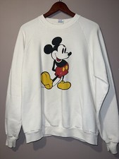 VINTAGE 1980's MICKEY MOUSE WALT DISNEY CREWNECK SWEATSHIRT large